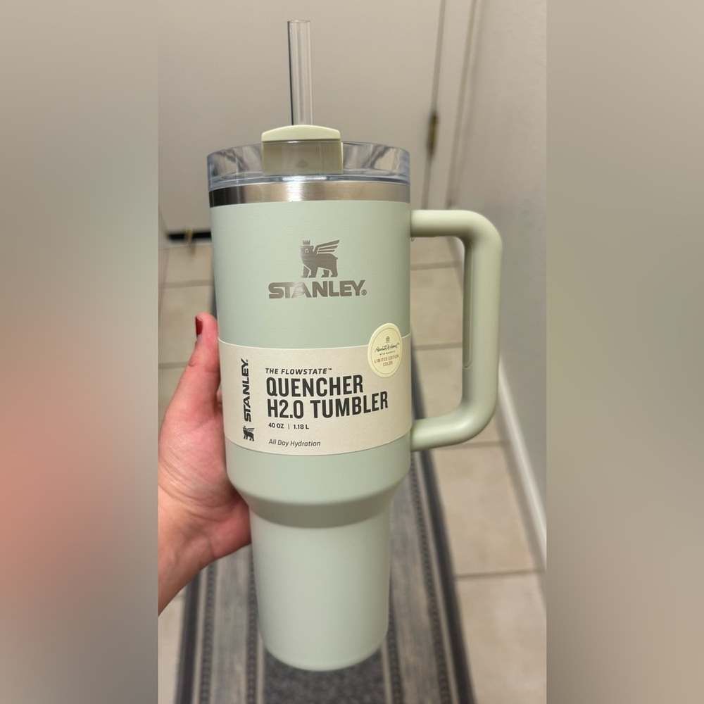 Stanley 40oz Tumbler NWT : Hearth & Hand with Magnolia Collection Serene Green